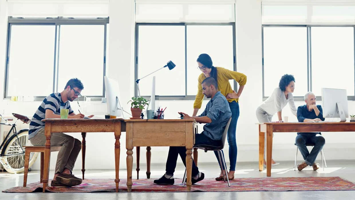 What are the three stages of a startup?