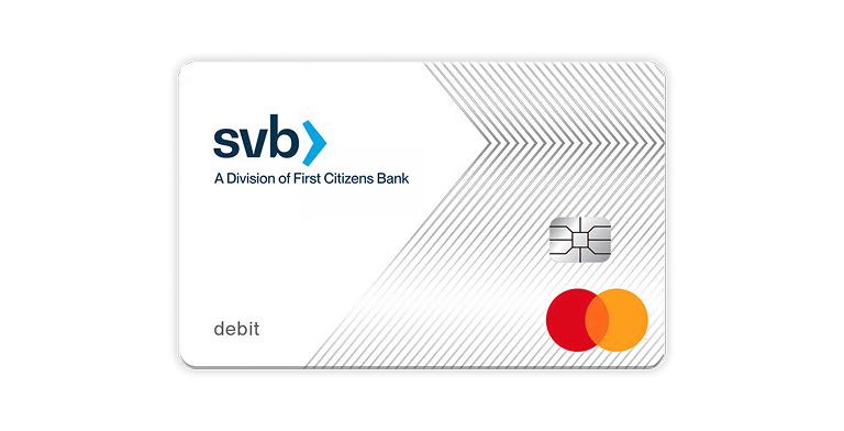 SVB First Citizens Bank debit card