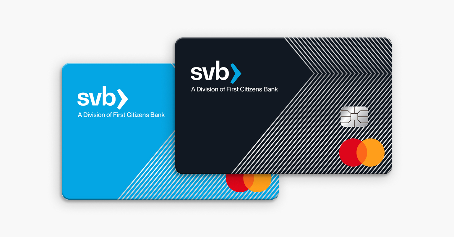 SVB debit cards design